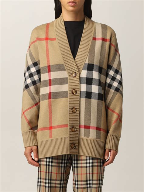 crochet burberry cardigan|burberry cardigan women's sale.